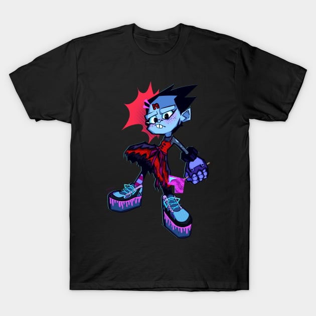 Nina Cortex T-Shirt by Fluffbot's Lair